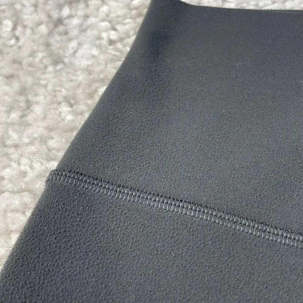 Lululemon Align High Rise Crop Legging Graphite Grey Womens 12